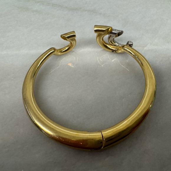 Salvatore Ferragamo Crystal Gancini Women's Bracelet - Picture 5 of 7